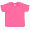 Knalliges Pinkes Baby T-Shirt Fuchsia