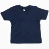Dunkelblaues Marine Baby T-Shirt Navy