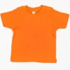 Knalliges Oranges Baby T-Shirt