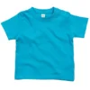 Türkis Blaues Baby T-Shirt Surf Blue