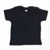 Schwarzes Baby T-Shirt Babybugz BZ02 Interlock