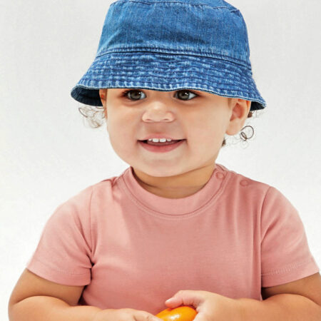 Babybugz BZ68 Baby Denim Bucket Hat