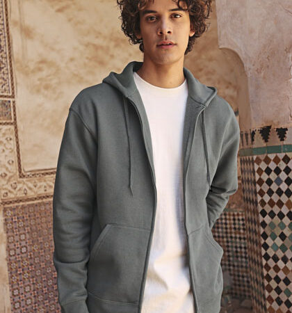 Fruit of the Loom F402 Iconic Premium Hooded Sweat Jacket