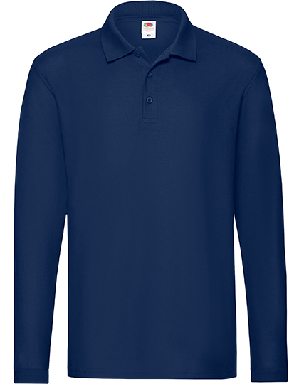 Premium Long Sleeve Polo - Image 5