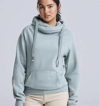 Just Hoods JH021 Cross Neck Hoodie