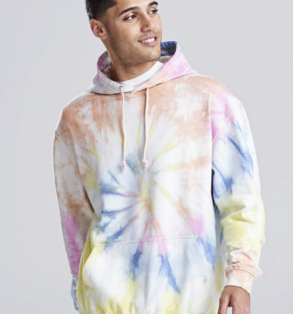 Just Hoods JH022 Tie-Dye Hoodie