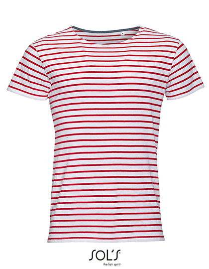 Men´s Round Neck Striped T-Shirt Miles - Image 3