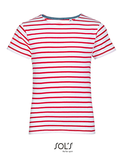 Kids´ Round Neck Striped T-Shirt Miles - Image 3