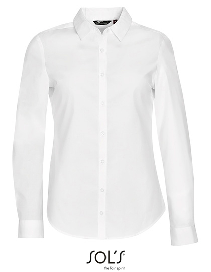 Women´s Long Sleeve Stretch Shirt Blake - Image 4