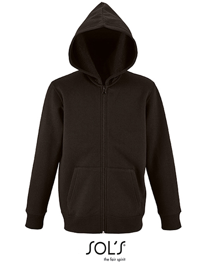 Kids´ Zip Hoodie Stone - Image 4