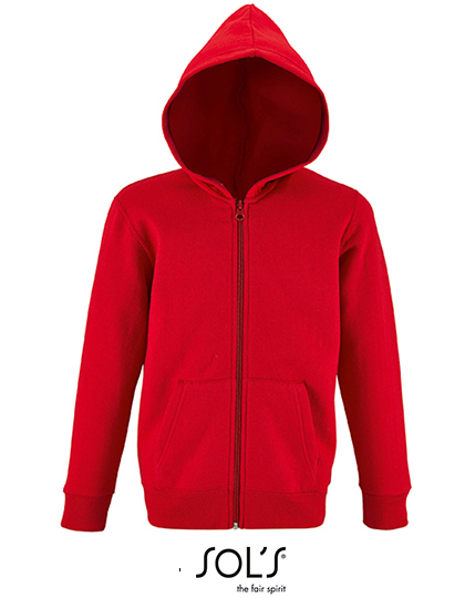 Kids´ Zip Hoodie Stone - Image 3