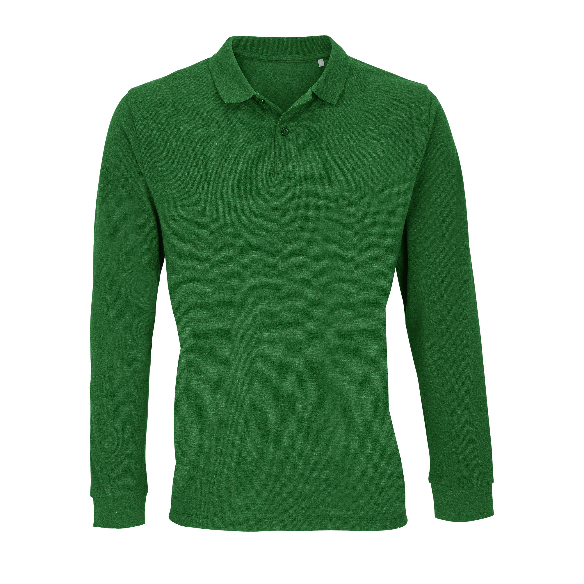 Unisex Long Sleeve Polo Shirt Planet - Image 3