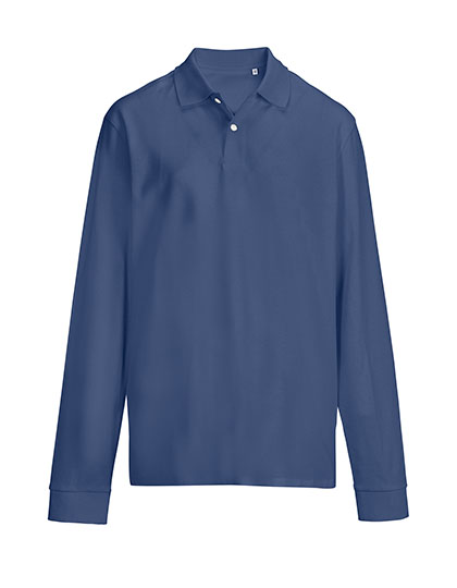 Unisex Pacific Polo Shirt Longsleeve - Image 6