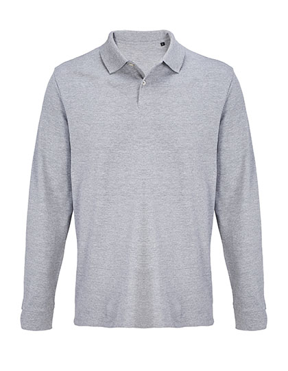 Unisex Pacific Polo Shirt Longsleeve - Image 8