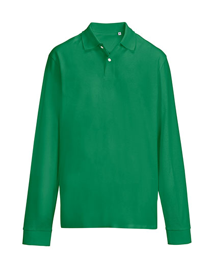 Unisex Pacific Polo Shirt Longsleeve - Image 4