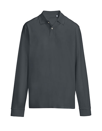 Unisex Pacific Polo Shirt Longsleeve - Image 9