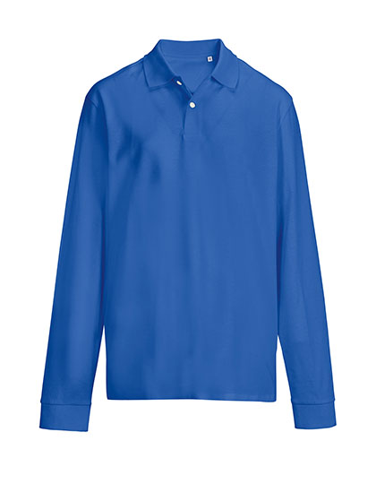Unisex Pacific Polo Shirt Longsleeve - Image 5
