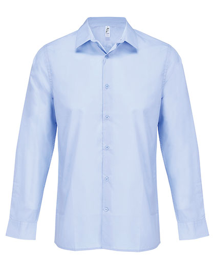 Men´s Poplin Shirt Long Sleeve Bailey - Image 3